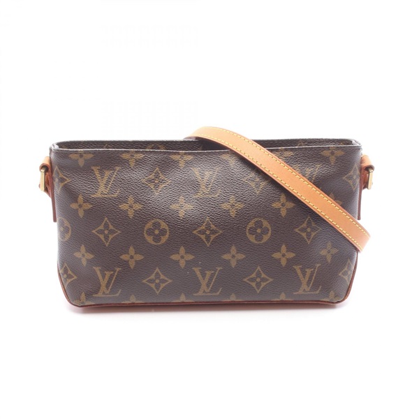 LOUIS VUITTON Trotter Shoulder Crossbody Bag M51240 Monogram canvas leather Used