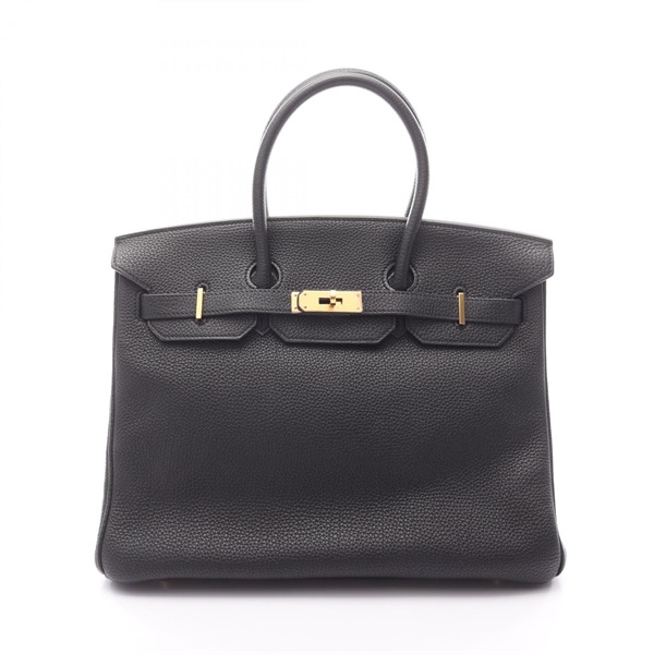 HERMES Birkin 35 Handbag M Togo leather Black GHW Used Women