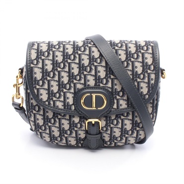 Christian Dior BOBBY Medium Oblique Jacquard Shoulder Bag M9319UTZQ canvas CD