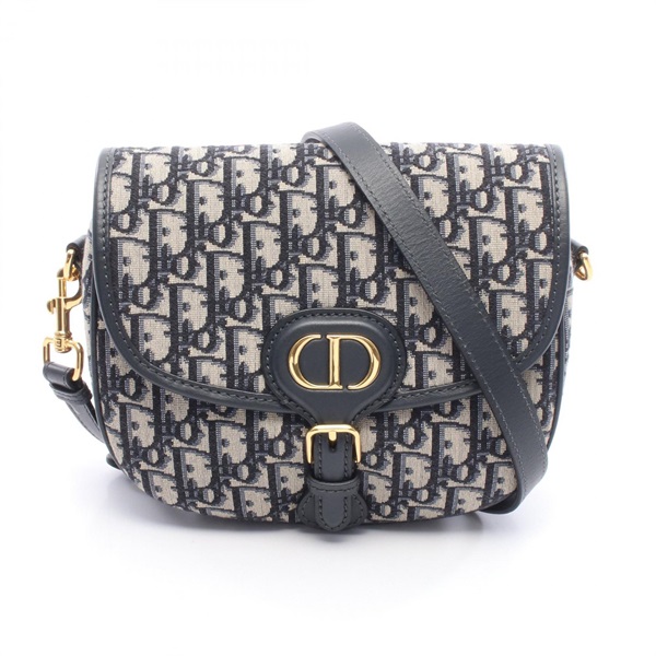 Christian Dior BOBBY Medium Oblique Jacquard Shoulder Bag M9319UTZQ canvas CD