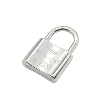 TIFFANY＆CO Lock Top Pendant top Silver925 Used Unisex