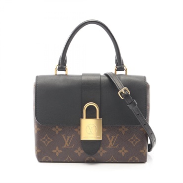 LOUIS VUITTON Locky BB Shoulder Crossbody Handbag M44141 Monogram leather Used
