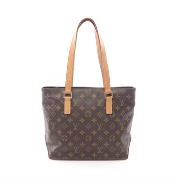 LOUIS VUITTON Cabas Piano Shoulder Tote Bag M51148 Monogram Brown Used Women LV