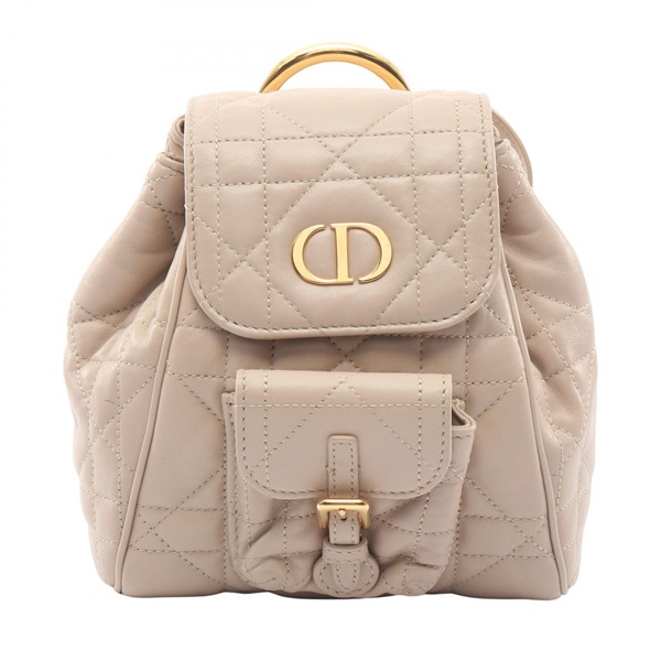 Christian Dior CARO Small Macrocannage Rucksack Backpack M6302UNOZ leather Used
