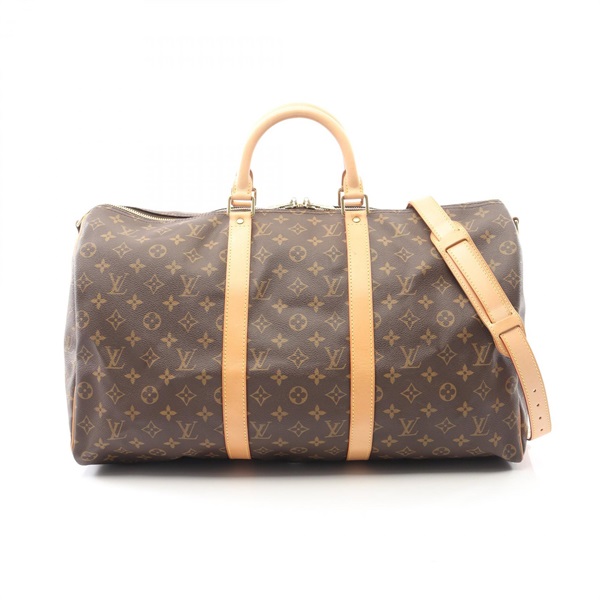 LOUIS VUITTON Keepall Bandouliere 50 Travel Duffel Bag M41416 Monogram canvas LV