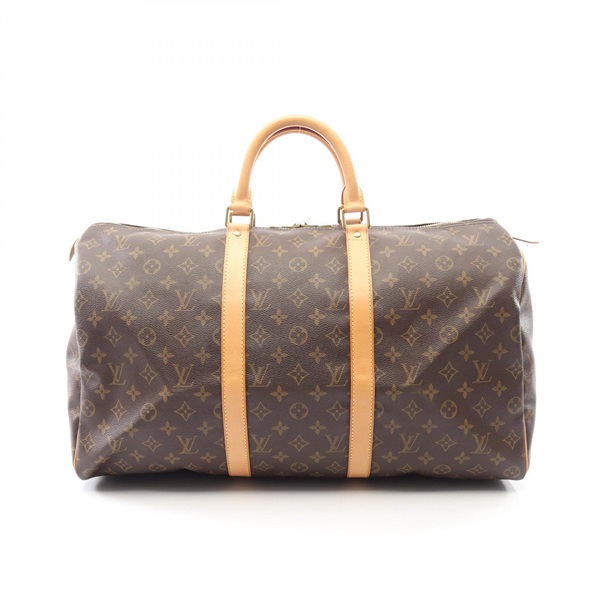 LOUIS VUITTON Keepall 50 Travel Duffel Weekender Bag M41426 Monogram canvas Used