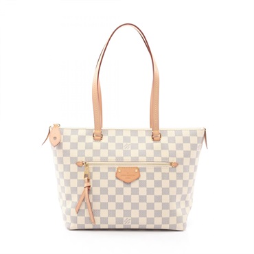 LOUIS VUITTON Jena PM Tote shoulder crossbody Bag N44039 Damier Azur used LV