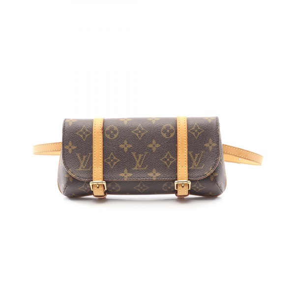 LOUIS VUITTON Pochette Marrell Waist bum bag M51159 Monogram leather Brown used