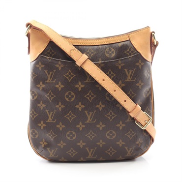 LOUIS VUITTON Odeon PM Shoulder crossbody Bag M56390 Monogram leather Brown Used