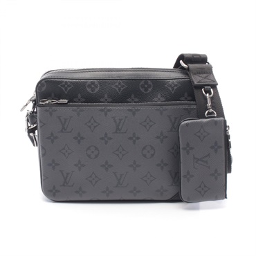 LOUIS VUITTON Trio Messenger Shoulder crossbody Bag M69443 Monogram eclipse gray