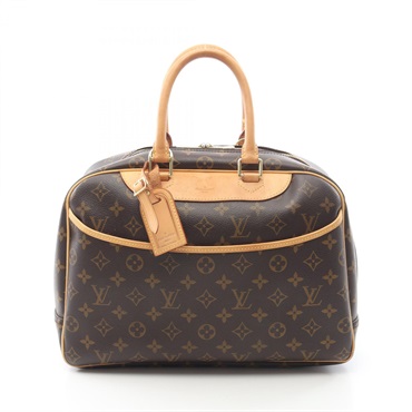LOUIS VUITTON Deauville Bowling Vanity Handbag M47270 Monogram canvas Used Women