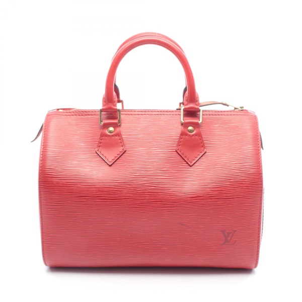 LOUIS VUITTON Speedy 25 Handbag M43017 Epi leather Castilian red Used Women LV