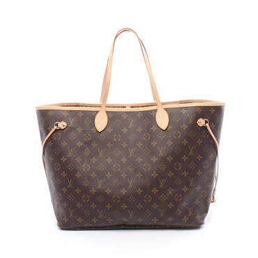 LOUIS VUITTON Neverfull GM Tote shoulder Bag M40157 Monogram leather Brown Used