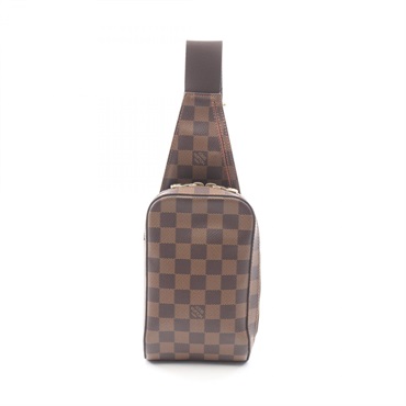 LOUIS VUITTON geronimos Waist bum belt bag N51994 Damier Brown Ebene Used LV