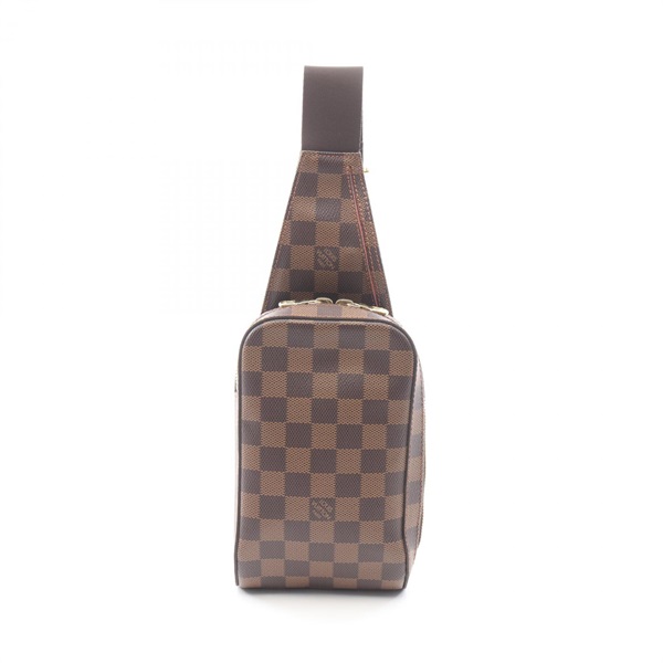 LOUIS VUITTON geronimos Waist bum belt bag N51994 Damier Brown Ebene Used LV