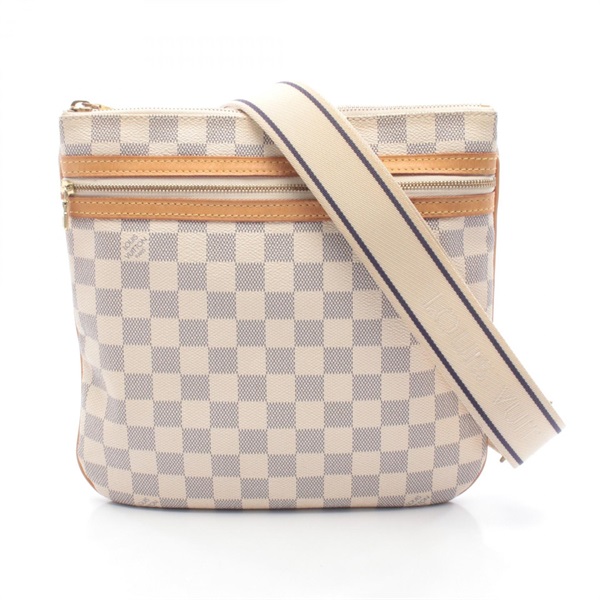 LOUIS VUITTON Pochette Bosphorele Shoulder crossbody Bag N51112 Damier Azur LV