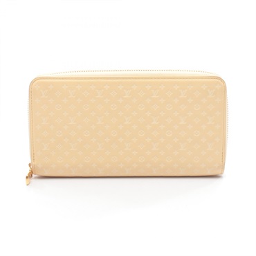 LOUIS VUITTON Zippy Wallet Around long purse M82229 Nano Monogram leather jaune