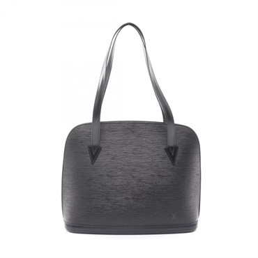 LOUIS VUITTON Lussac Shoulder Bag M52282 Epi leather Black Used Women LV