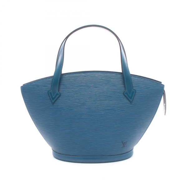 LOUIS VUITTON Saint Jacque Handbag M52275 Epi leather Toledo Blue Used Women LV