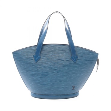 LOUIS VUITTON Saint Jacques Handbag M52275 Epi leather Toledo Blue Used Women LV