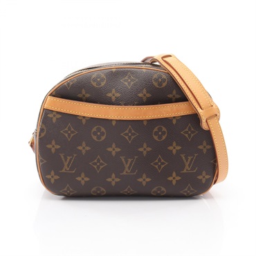 LOUIS VUITTON Blois Shoulder Crossbody Bag M51221 Monogram canvas leather Used