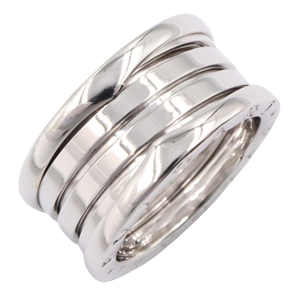 BVLGARI B-zero1 4 bands Ring 18KWG White Gold #55 Used Unisex US Size 6.75