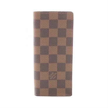 LOUIS VUITTON Etui Lunette Simple Glasses cases N62964 Damier canvas Ebene Used