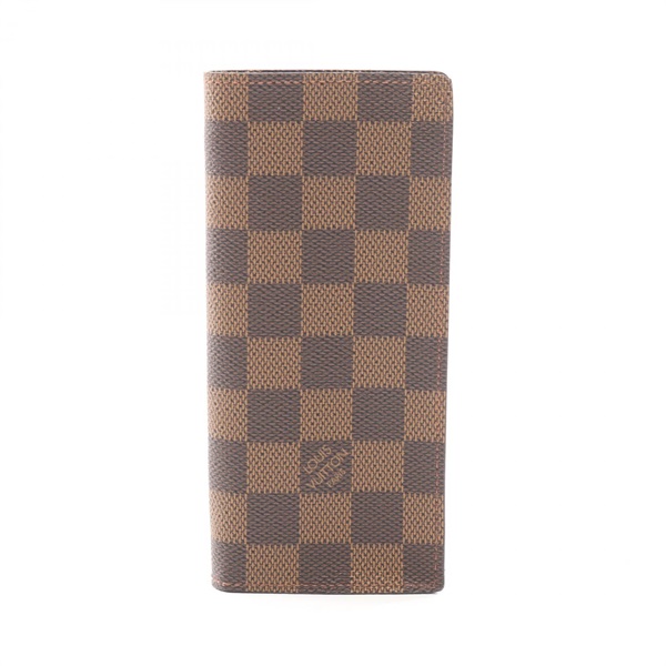 LOUIS VUITTON Etui Lunette Simple Glasses cases N62964 Damier canvas Ebene Used