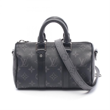 LOUIS VUITTON Keepall XS crossbody Handbag M45947 Monogram eclipse Noir used