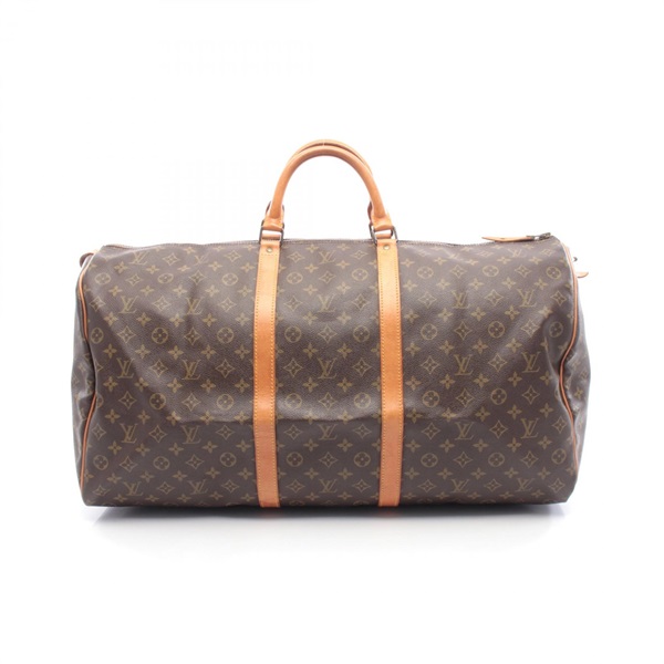 LOUIS VUITTON Keepall 60 Travel Duffel Bag M41422 Monogram canvas leather Used