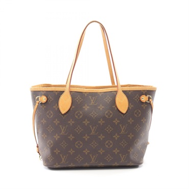 LOUIS VUITTON Neverfull PM Tote Handbag M40155 Monogram canvas leather Used LV