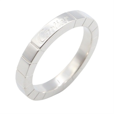 CARTIER Laniere Ring 18KWG White Gold Used unisex US size 5 #50