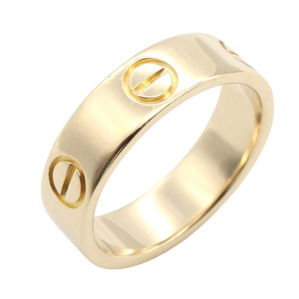 CARTIER Love Ring 18KYG Yellow Gold Used Unisex US size 6.25 #53