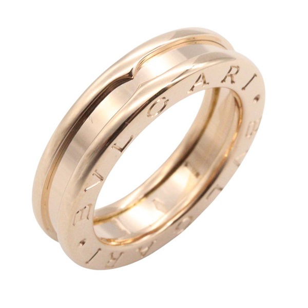 BVLGARI B-zero1 Ring 1 band 18KPG Pink Rose Gold Used women US size 4.25 #47