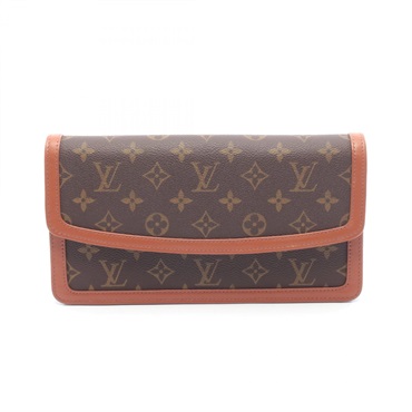 LOUIS VUITTON Pochette Dam GM Clutch bag M51810 Monogram canvas leather Used LV