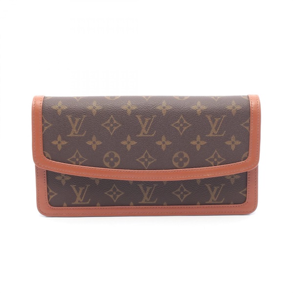 LOUIS VUITTON Pochette Dam GM Clutch bag M51810 Monogram canvas leather Used LV