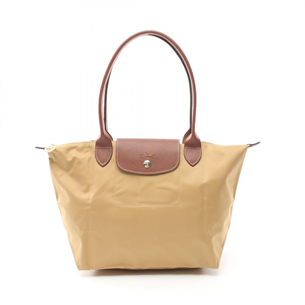Longchamp LE PLIAGE ORIGINAL M Tote Bag L2605089P86 canvas leather Beige NEW