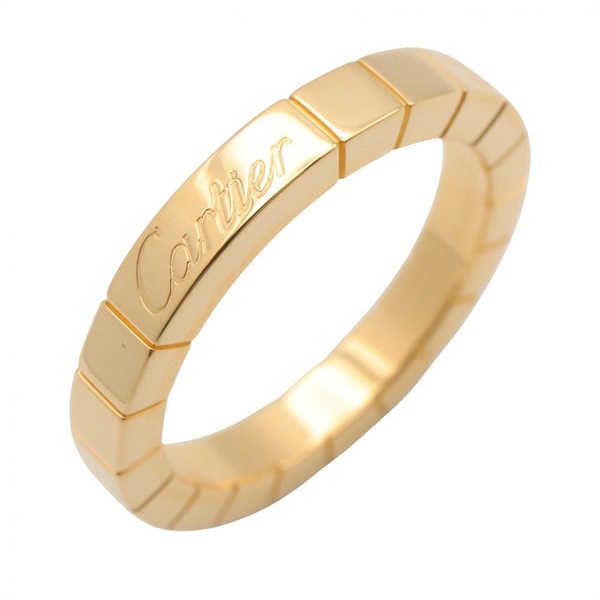 CARTIER Lanieres Ring 18KYG Yellow Gold #50 Used Women US Size 5.25