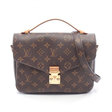 LOUIS VUITTON Pochette Metis MM Shoulder Handbag M44875 Monogram canvas Used LV
