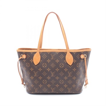 LOUIS VUITTON Neverfull PM Tote hand Bag M40155 Monogram canvas leather used LV