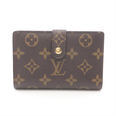 LOUIS VUITTON Portefeuille Viennois Bi-fold Wallet Purse M61674 Monogram Used LV