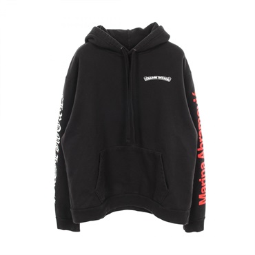 CHROME HEARTS Chrome Hearts × Marina Abramovic Hoodie cotton Black #M Used mens