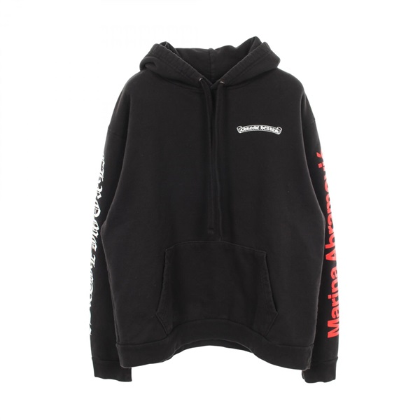 CHROME HEARTS Chrome Hearts × Marina Abramovic Hoodie cotton Black #M Used mens
