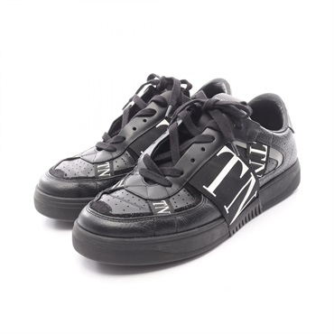 Valentino Garavani VLTN sneakers #42 shoes leather Black White Used mens