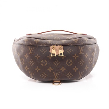 LOUIS VUITTON Bum Waist belt bag M43644 Monogram leather Brown Used LV