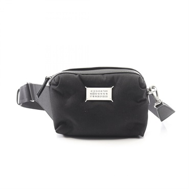 Maison Margiela GLAM SLAM Small Shoulder Waist bag leather Nylon canvas New