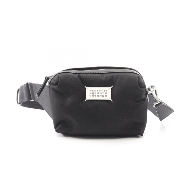 Maison Margiela GLAM SLAM Small Shoulder Waist bag leather Nylon canvas New