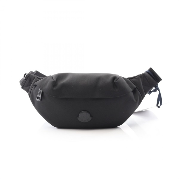 MONCLER DURANCE SMALL Waist bum belt bag 5M00001M7755999 Nylon leather Black