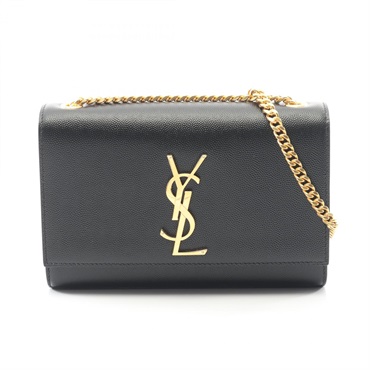 SAINT LAURENT PARIS KATE Small Chain Shoulder Bag 469390BOW0J1000 leather NEW