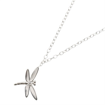 TIFFANY＆CO Diamond Dragonfly Necklace Pendant 18KWG White Gold Used Women